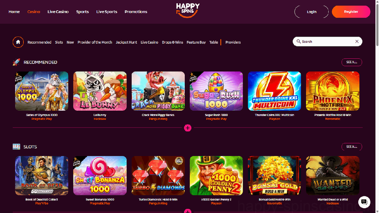 Happyspins Casino Casino